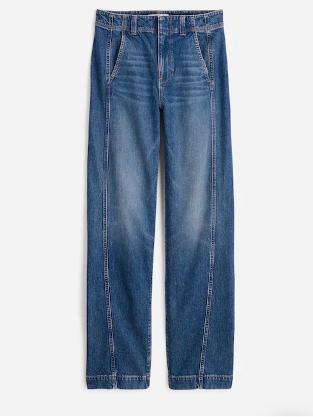 Madewell Tapered Denim Trousers Size 30
